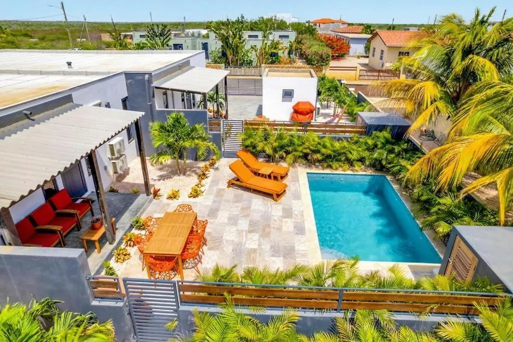 Fourvillas With Private Magnesium Pool 3 Min To The Beach & Dive Rinse Tank Belnem 0*,  ボネール、シント・ユースタティウスおよびサバ