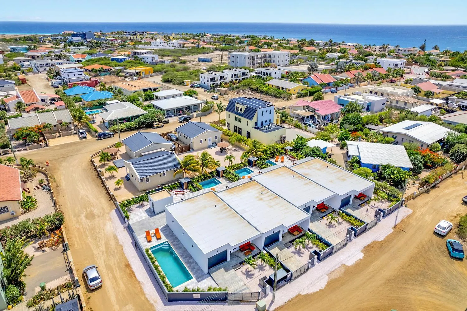 Fourvillas With Private Magnesium Pool 3 Min To The Beach & Dive Rinse Tank Belnem ボネール、シント・ユースタティウスおよびサバ