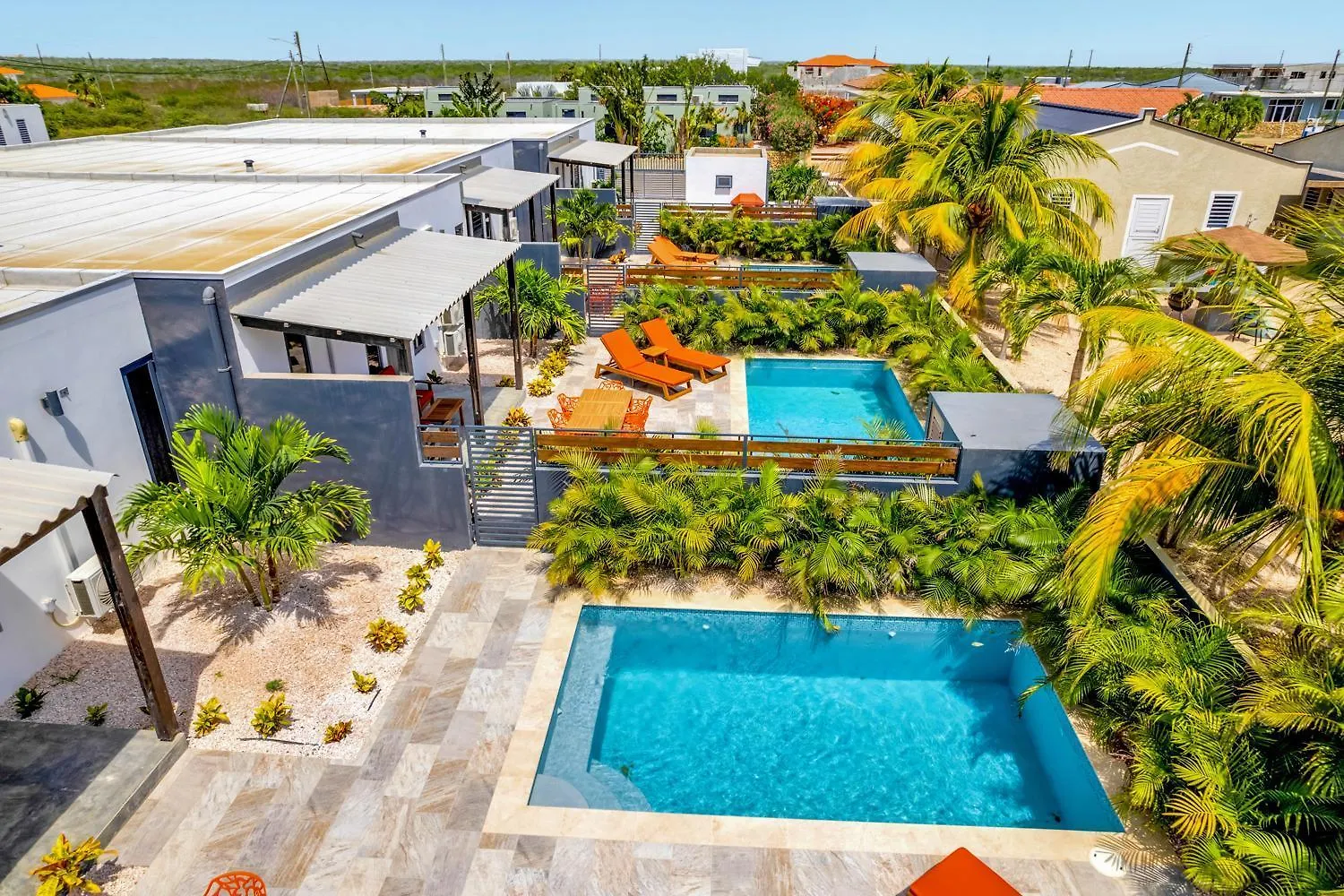 ヴィラ Fourvillas With Private Magnesium Pool 3 Min To The Beach & Dive Rinse Tank Belnem ボネール、シント・ユースタティウスおよびサバ